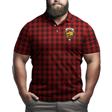 MacIver (McIver) Tartan Men's Polo Shirt with Family Crest