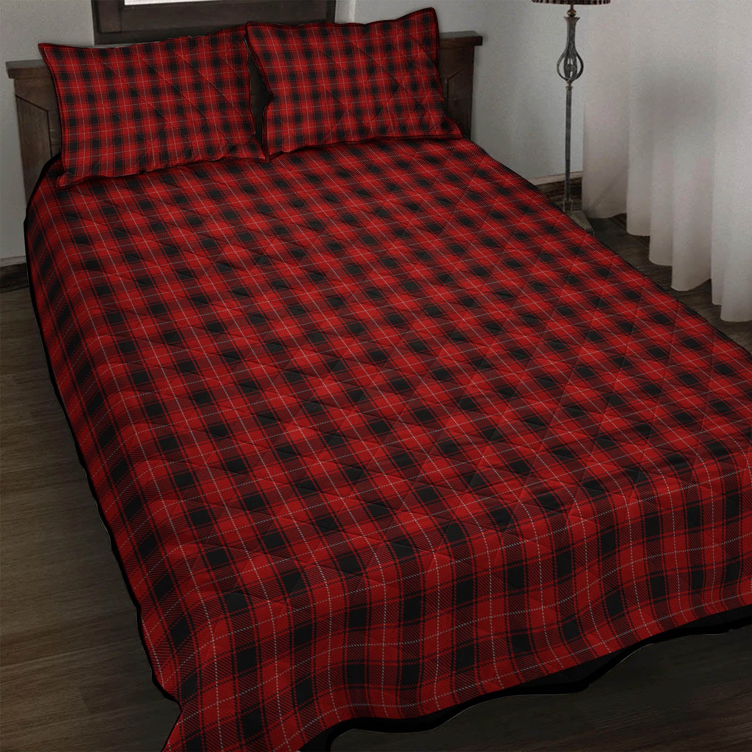 MacIver (McIver) Tartan Quilt Bed Set - Tartan Vibes Clothing