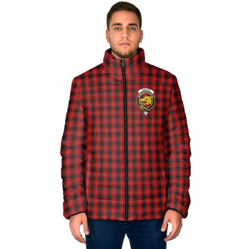 MacIver Tartan Padded Jacket with Family Crest
