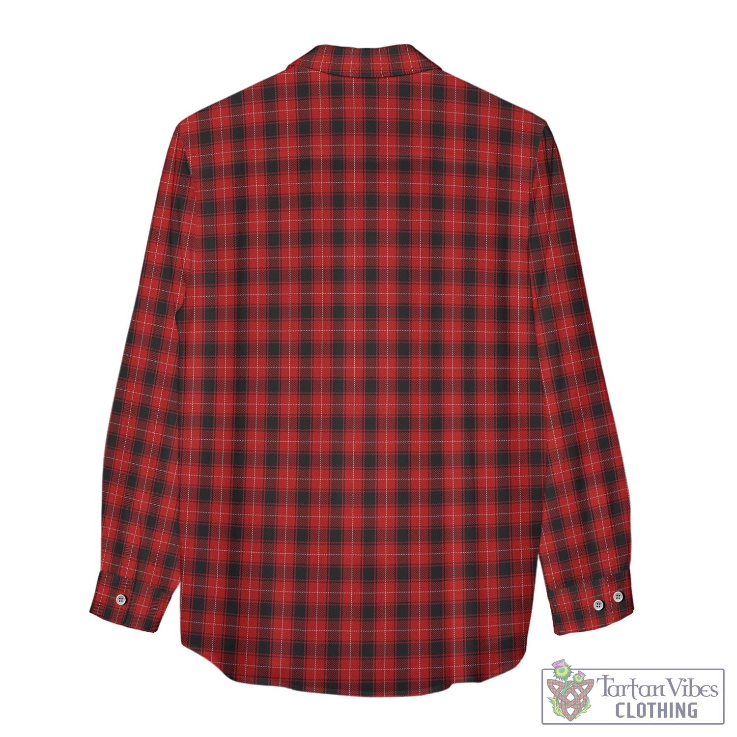 Tartan Vibes Clothing MacIver Tartan Womens Casual Shirt with Family Crest
