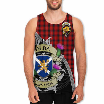 MacIver (McIver) Tartan Family Crest Men's Tank Top Lion Rampant Royal Thistle Shield Celtic Inspired
