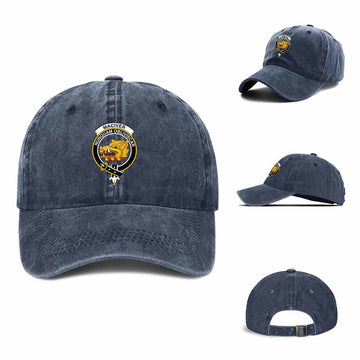 MacIver (McIver) Family Crest Denim Classic Cap
