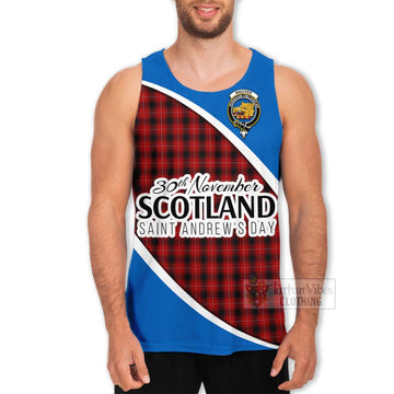 MacIver (McIver) Family Crest Tartan Men's Tank Top Celebrate Saint Andrew's Day in Style