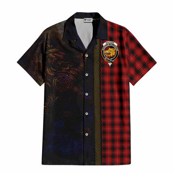 MacIver (McIver) Tartan Family Crest Hawaiian Shirt Alba Gu Brath Be Brave Lion Ancient Style