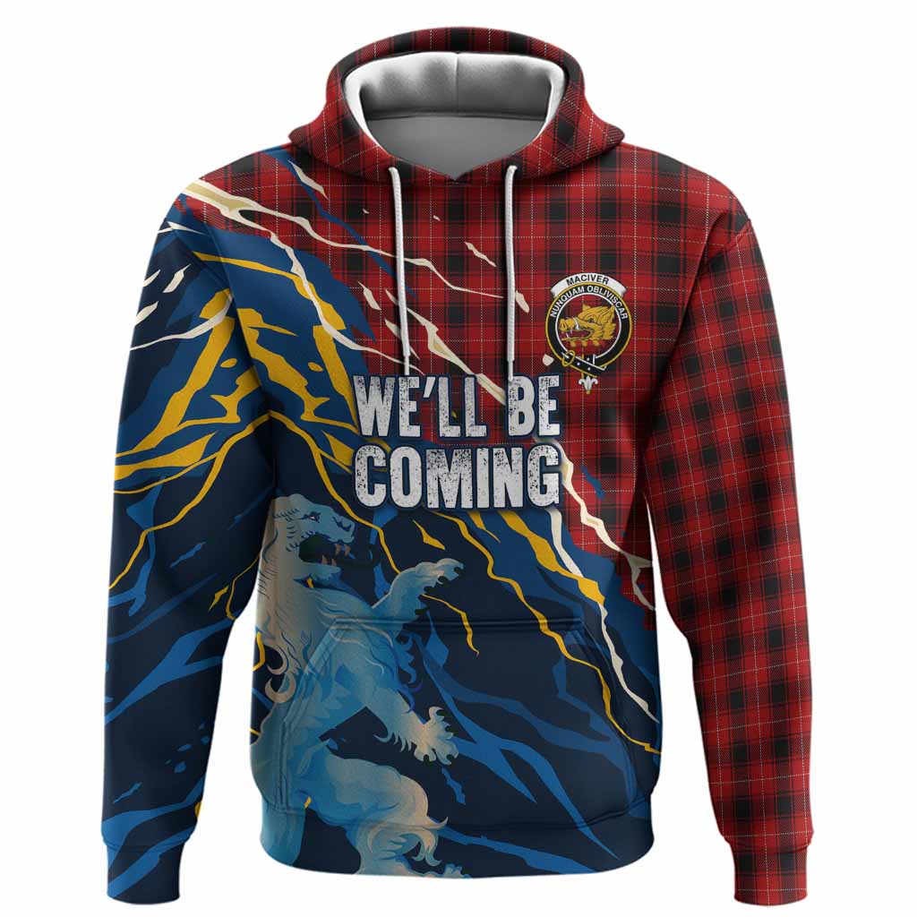 MacIver (McIver) Scotland Tartan Hoodie WC2026 Football - We'll Be Coming
