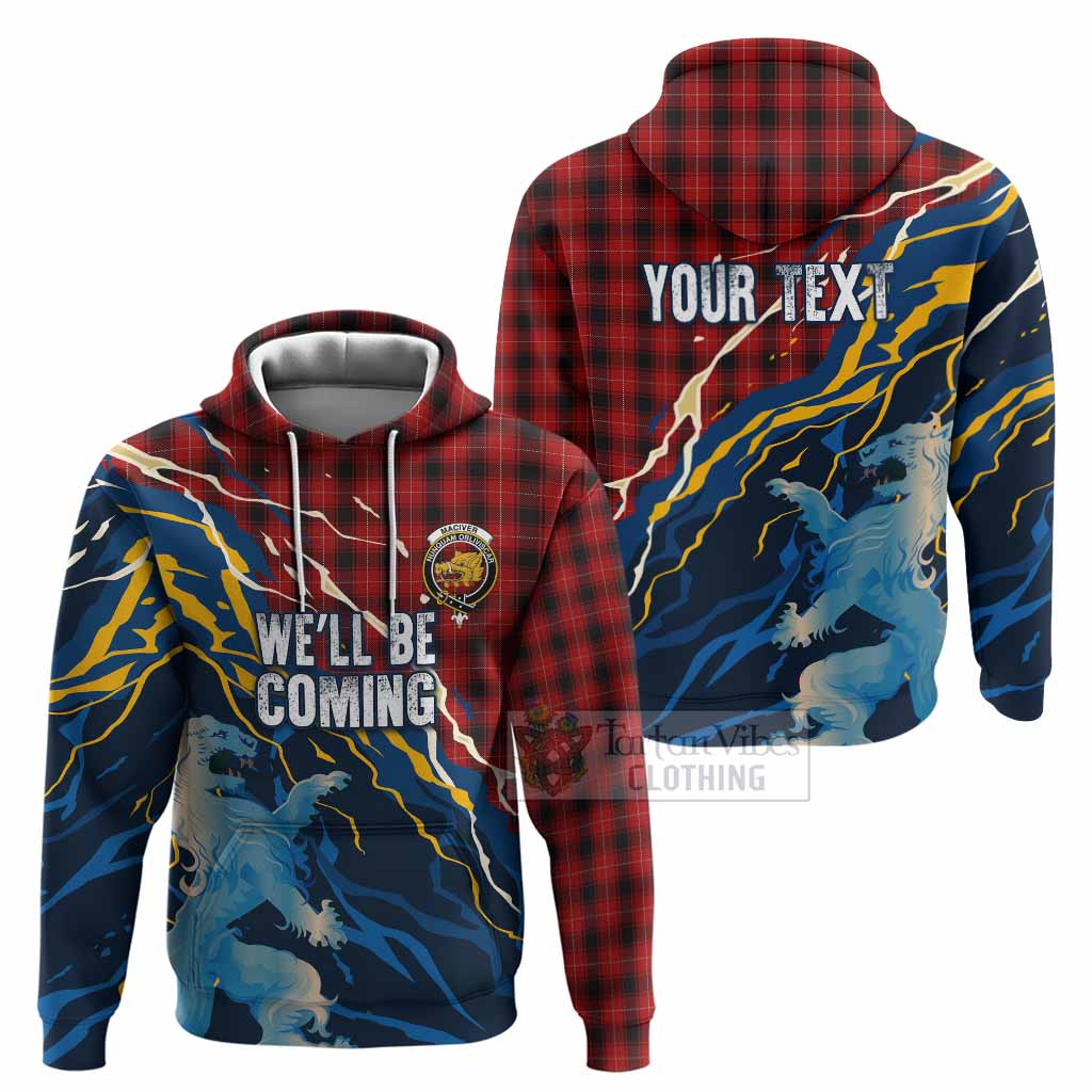 MacIver (McIver) Scotland Tartan Hoodie WC2026 Football - We'll Be Coming