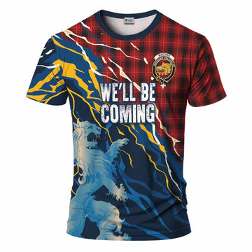 MacIver (McIver) Scotland Tartan T-Shirt WC2026 Football - We'll Be Coming