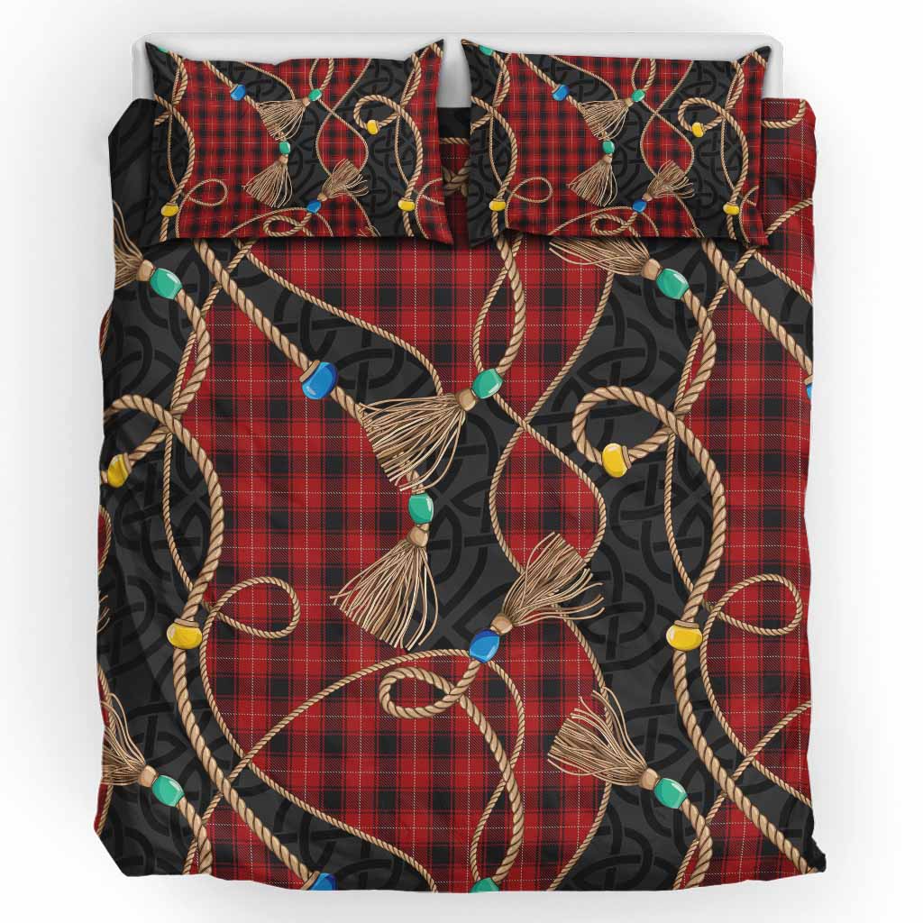 MacIver (McIver) Scottish Tartan Twisted Ropes Stylized Bedding Set UK Bedding Set UK King 91*87 inch - Tartan Vibes Clothing