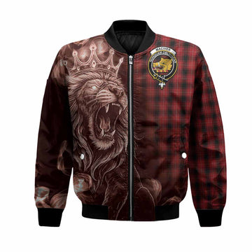 MacIver (McIver) Tartan Bomber Jacket Roaring Lion Heritage