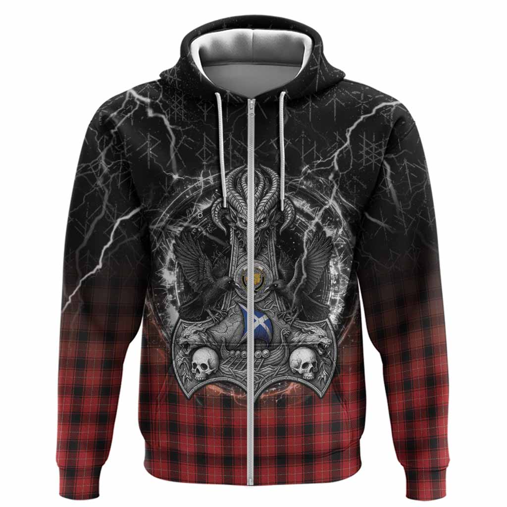 MacIver (McIver) Tartan Crest Hoodie Celtic Odin's Raven Legacy