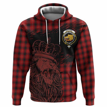 MacIver (McIver) Tartan Crest Hoodie Crowned Lion Heritage Style