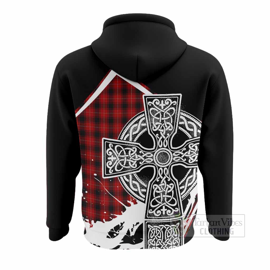 MacIver (McIver) Tartan Crest Hoodie Scottish Celtic Cross Heritage