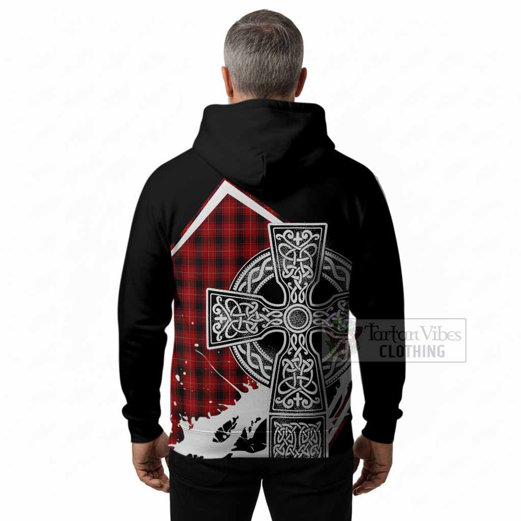 MacIver (McIver) Tartan Crest Hoodie Scottish Celtic Cross Heritage