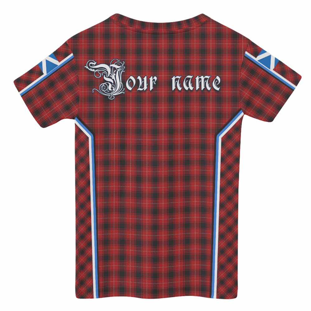 MacIver (McIver) Tartan Crest Kid T-shirt Scotland Coat of Arm Flag Style - Tartan Vibes Clothing