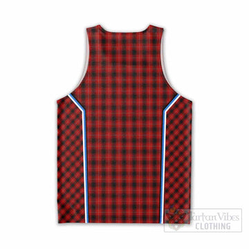 MacIver (McIver) Tartan Crest Men Tank Top Scotland Coat of Arm Flag Style