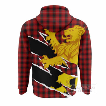 MacIver (McIver) Tartan Crest Scottish Hoodie Heraldic Golden Lion