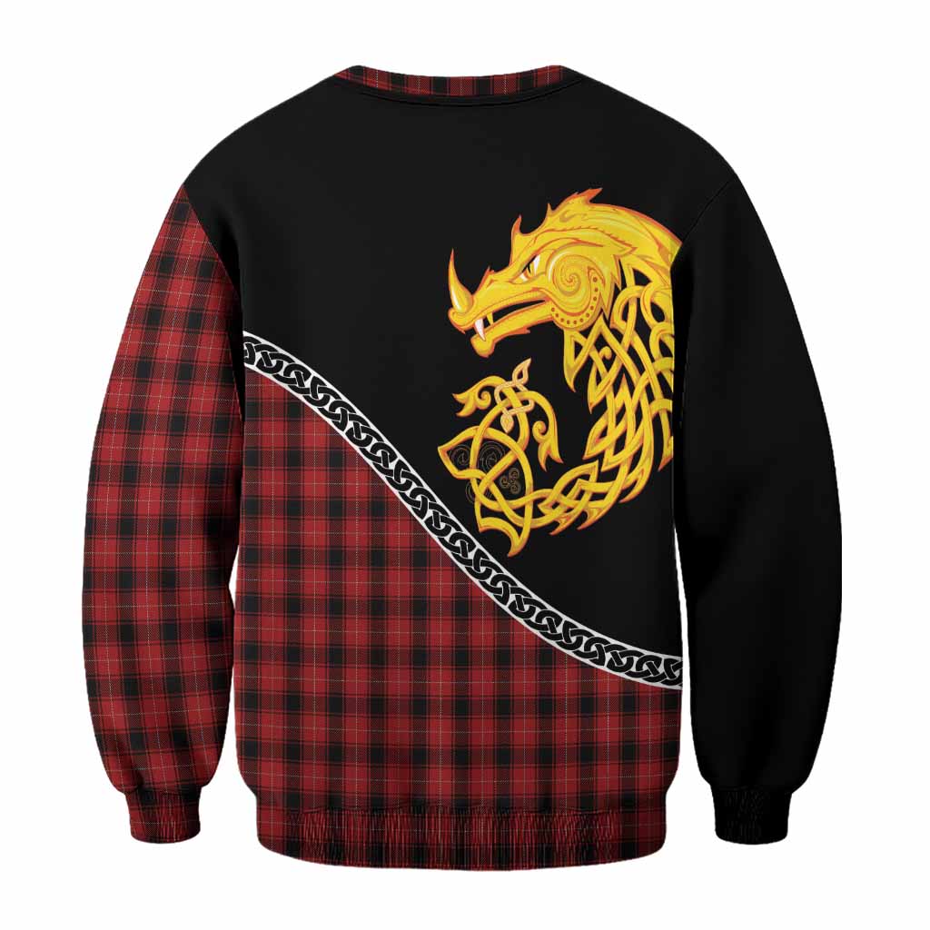 MacIver (McIver) Tartan Crest Sweatshirt Legendary Dragon Knot Half Style