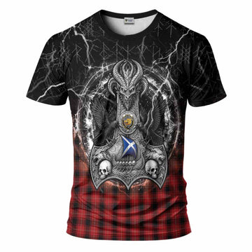 MacIver (McIver) Tartan Crest T-Shirt Celtic Odin's Raven Legacy