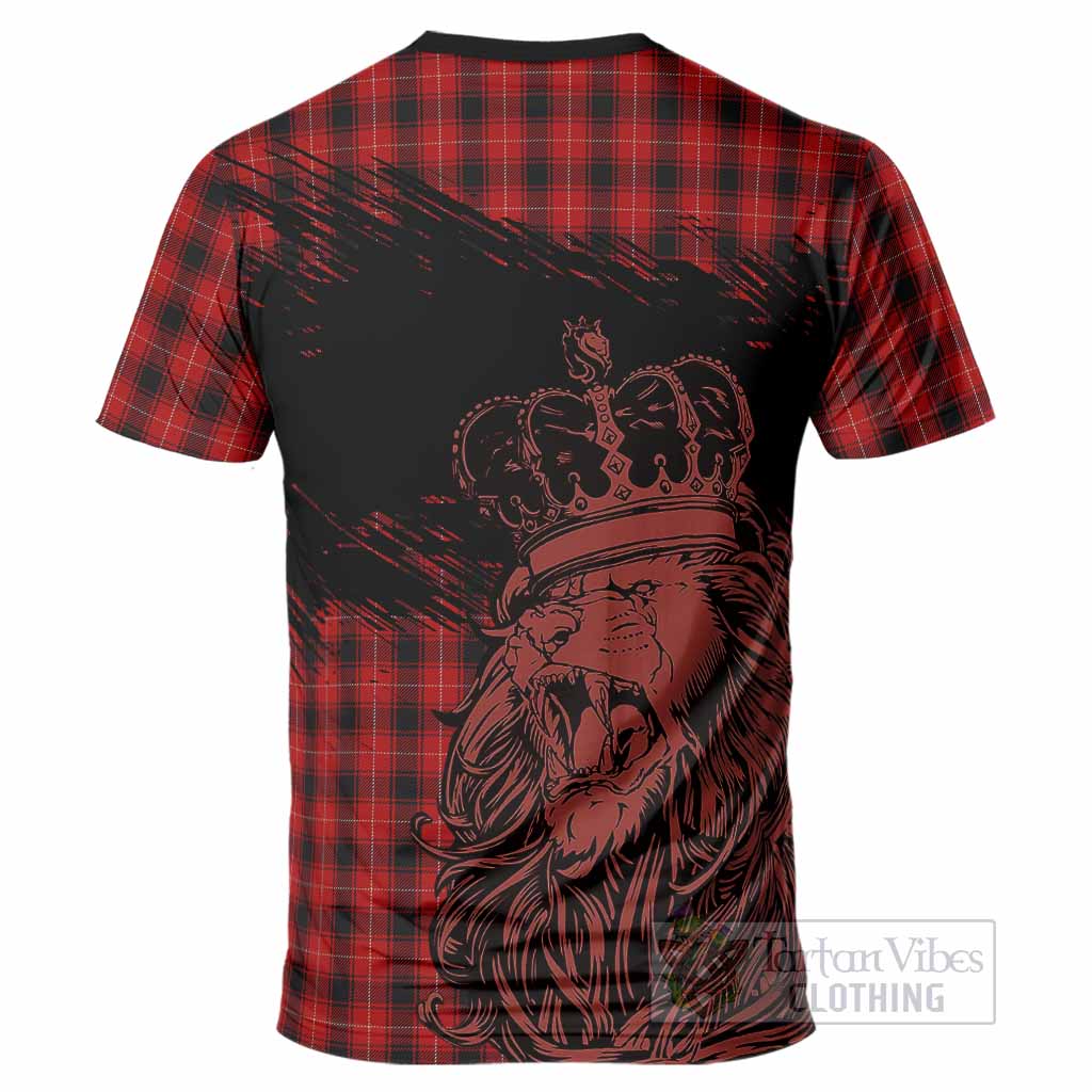 MacIver (McIver) Tartan Crest T-Shirt Crowned Lion Heritage Style