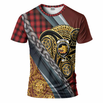 MacIver (McIver) Tartan Crest T-Shirt Scottish Triskele Celtic
