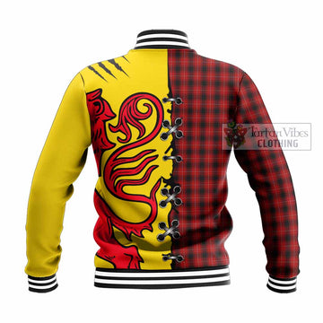 MacIver (McIver) Tartan Family Crest Baseball Jacket Lion Rampant Honor