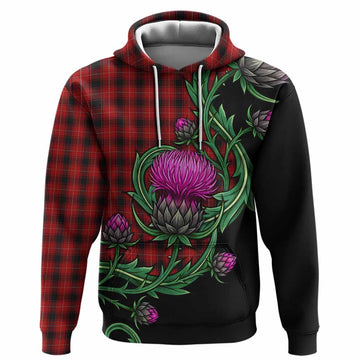 MacIver (McIver) Tartan Hoodie Resilient Scottish Thistle