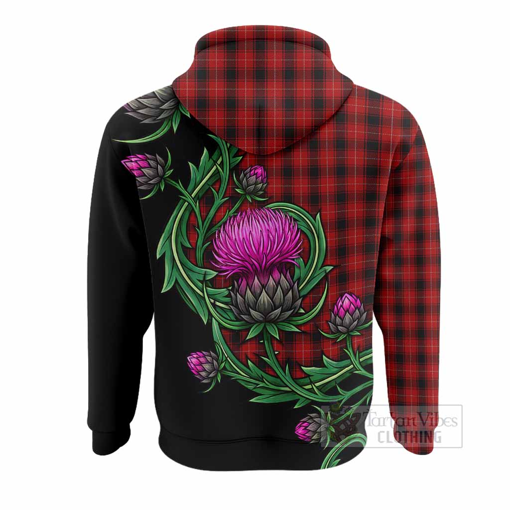 MacIver (McIver) Tartan Hoodie Resilient Scottish Thistle