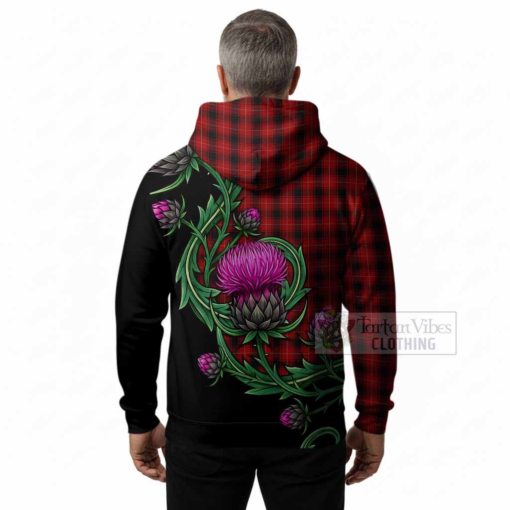 MacIver (McIver) Tartan Hoodie Resilient Scottish Thistle
