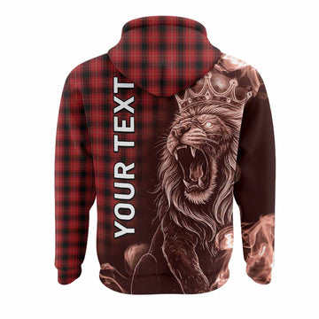 MacIver (McIver) Tartan Hoodie Roaring Lion Heritage