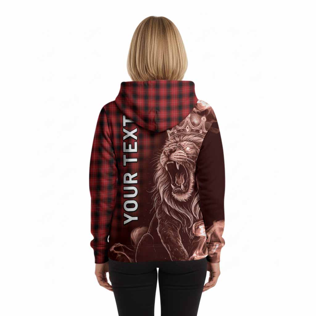 MacIver (McIver) Tartan Hoodie Roaring Lion Heritage
