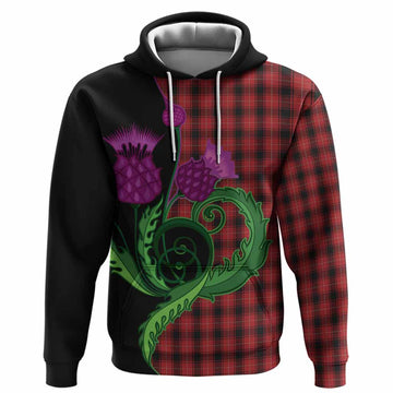MacIver (McIver) Tartan Hoodie Traditional Scottish Thistle