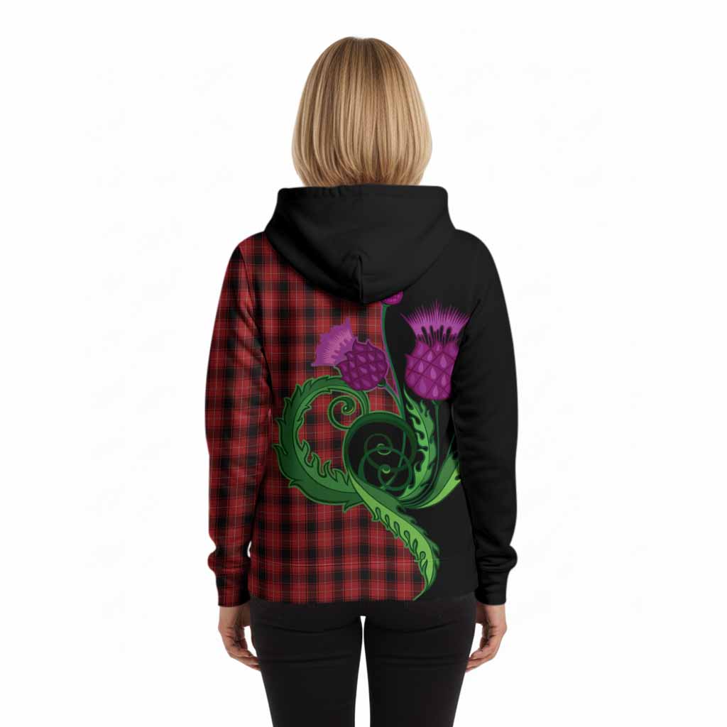 MacIver (McIver) Tartan Hoodie Traditional Scottish Thistle
