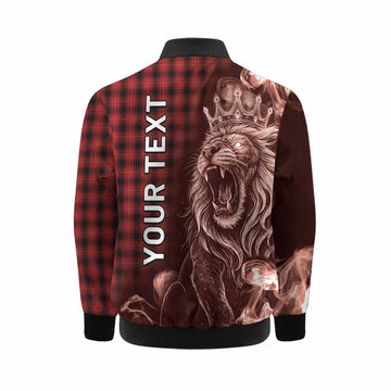 MacIver (McIver) Tartan Kid Bomber Jacket Roaring Lion Heritage
