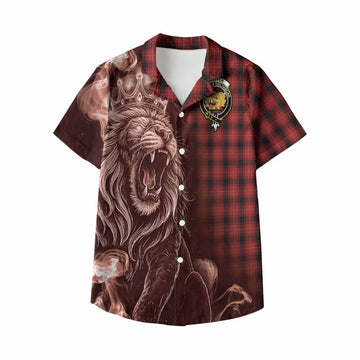 MacIver (McIver) Tartan Kid Hawaiian Shirt Roaring Lion Heritage