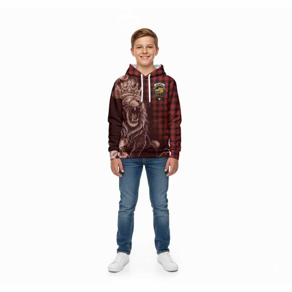 MacIver (McIver) Tartan Kid Hoodie Roaring Lion Heritage