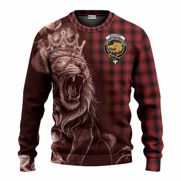 MacIver (McIver) Tartan Knitted Sweater Roaring Lion Heritage