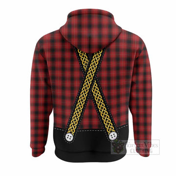 MacIver (McIver) Tartan Lederhosen Costume Hoodie Scotland Celtic Knot Motif