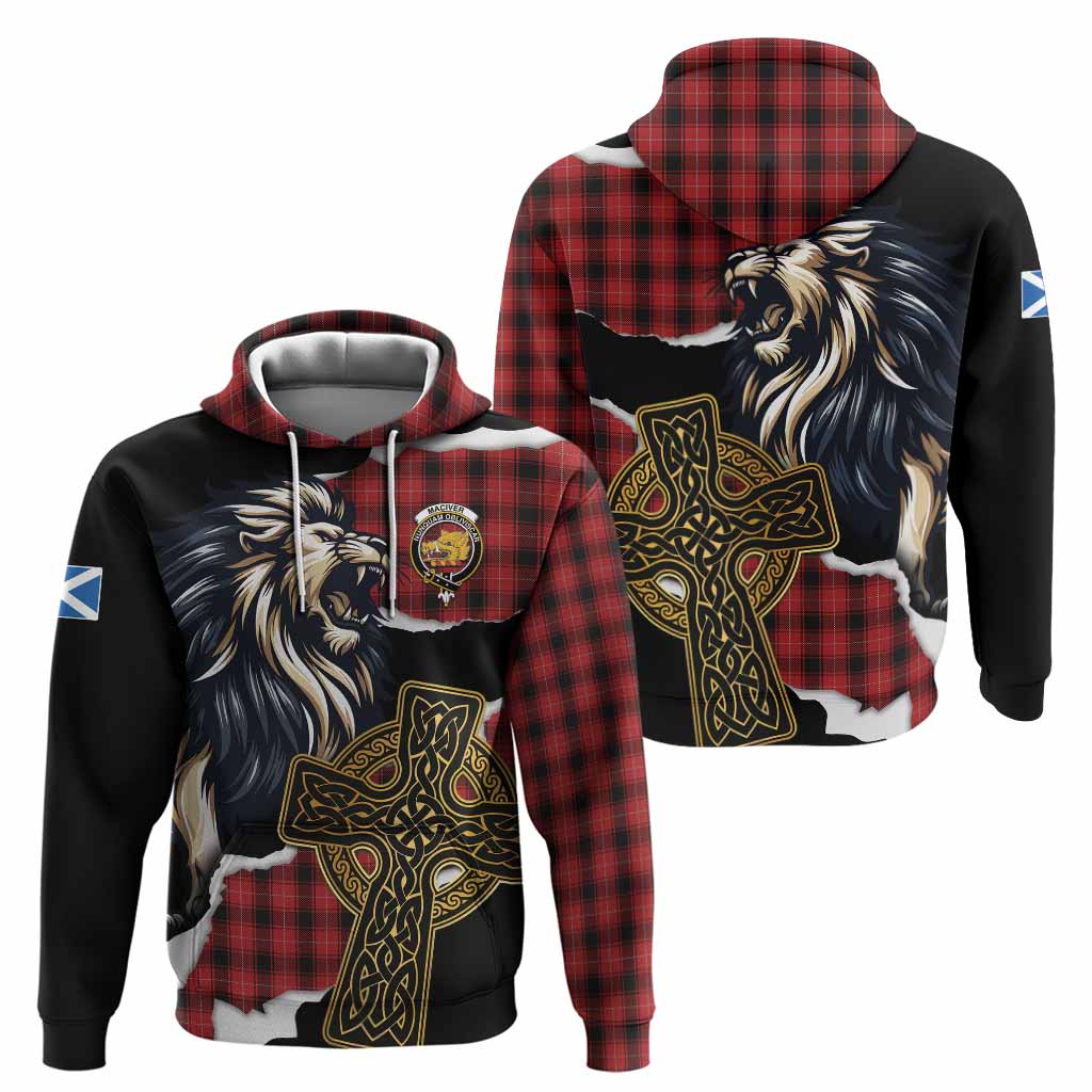 MacIver (McIver) Tartan Scottish Hoodie Lion Celtic Heritage