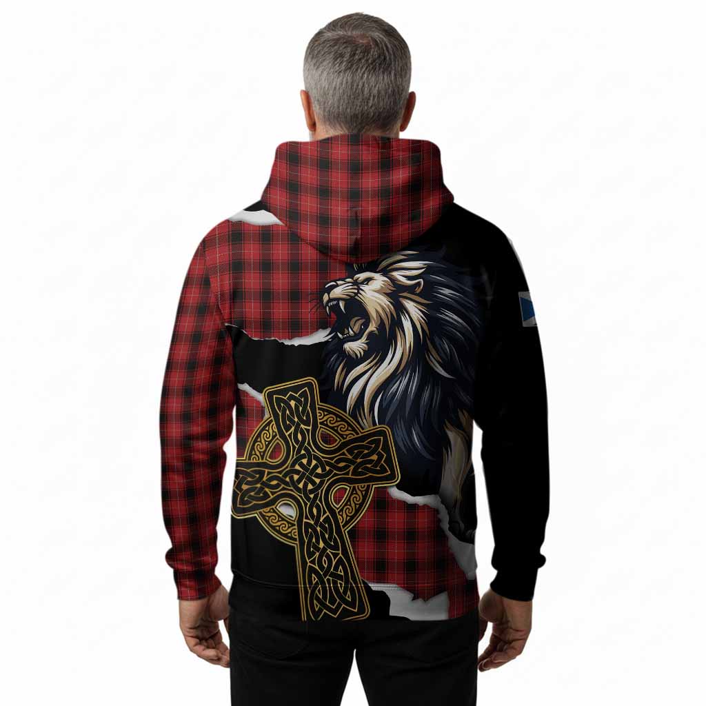 MacIver (McIver) Tartan Scottish Hoodie Lion Celtic Heritage