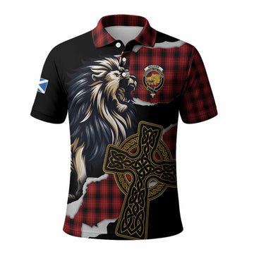 MacIver (McIver) Tartan Scottish Polo Shirt Lion Celtic Heritage