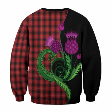 MacIver (McIver) Tartan Sweatshirt Traditional Scottish Thistle
