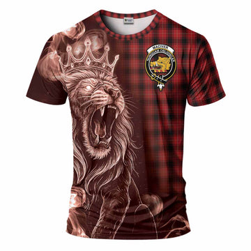 MacIver (McIver) Tartan T-Shirt Roaring Lion Heritage