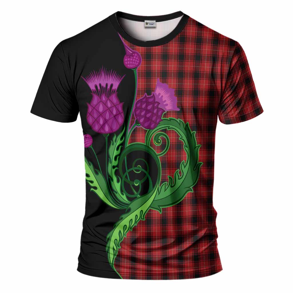MacIver (McIver) Tartan T-Shirt Traditional Scottish Thistle