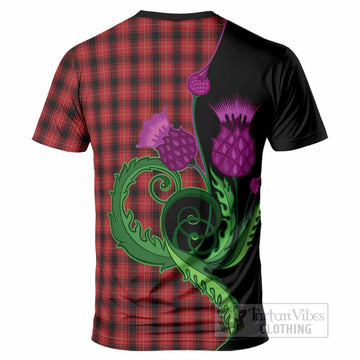 MacIver (McIver) Tartan T-Shirt Traditional Scottish Thistle