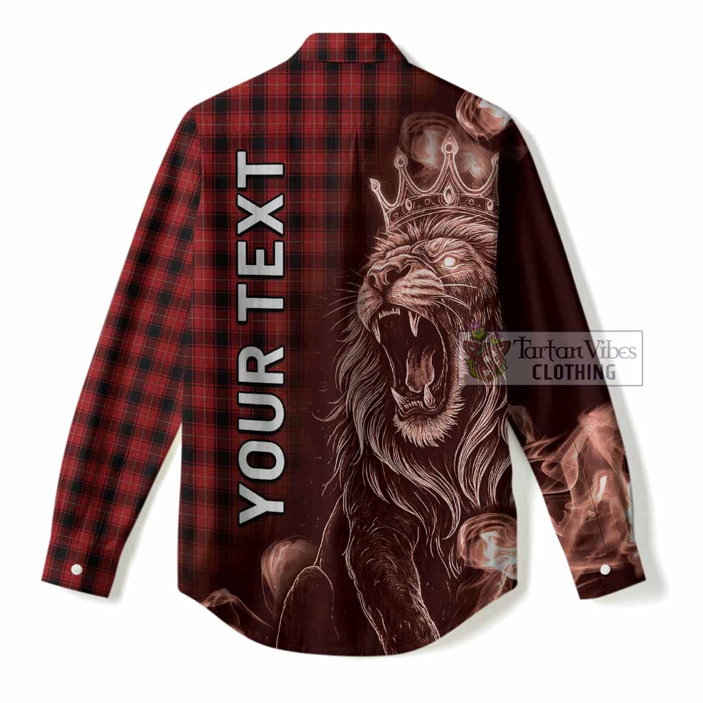 MacIver (McIver) Tartan Women Casual Shirt Roaring Lion Heritage