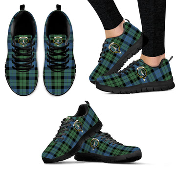 MacKay Ancient Tartan Sneakers with Family Crest