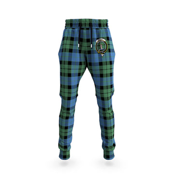 MacKay Ancient Tartan Joggers Pants with Family Crest