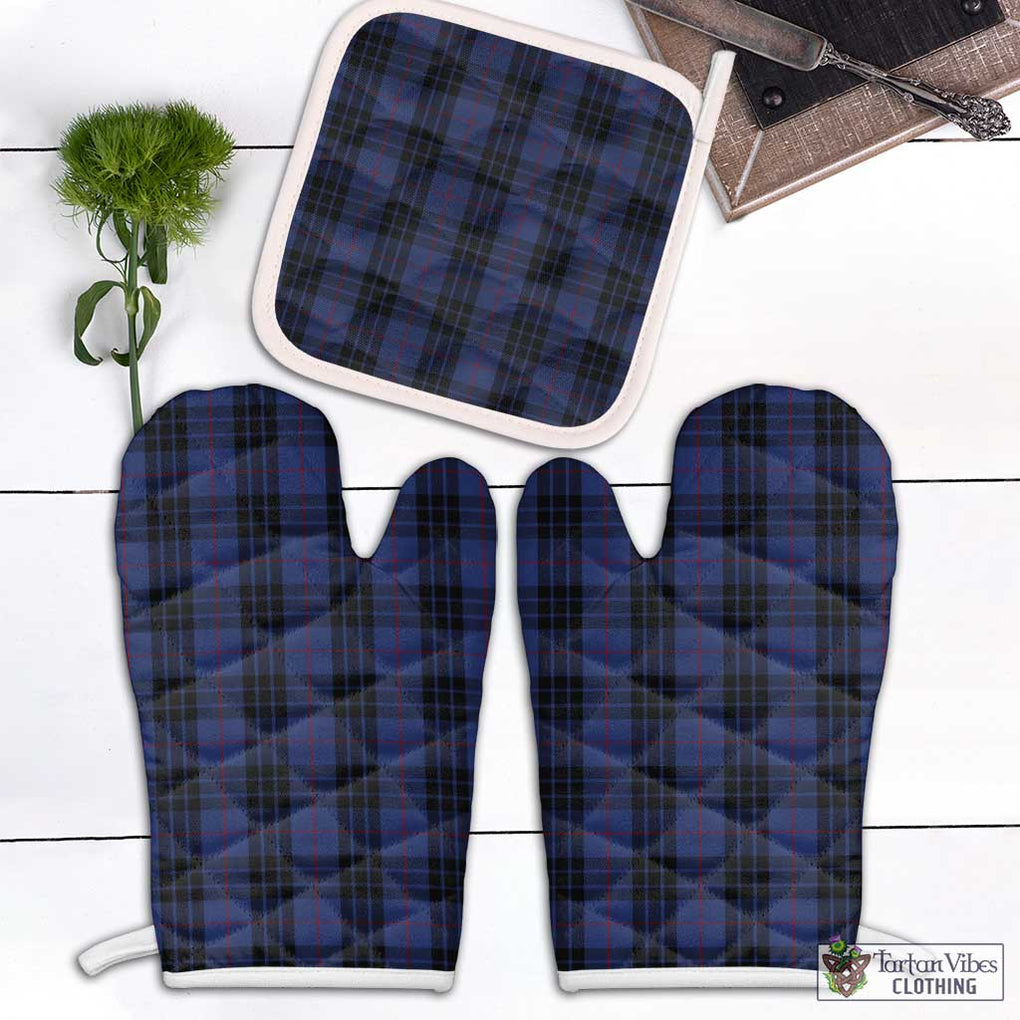 Tartan Vibes Clothing MacKay Blue #02 Tartan Combo Oven Mitt & Pot-Holder