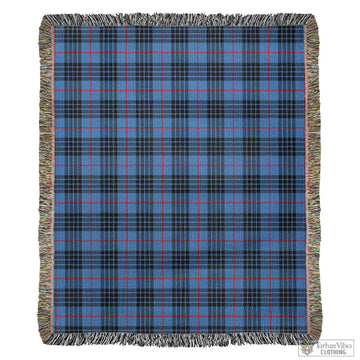 MacKay Blue Tartan Woven Blanket