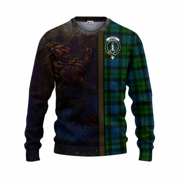 MacKay (McKay) Tartan Family Crest Knitted Sweater Alba Gu Brath Be Brave Lion Ancient Style